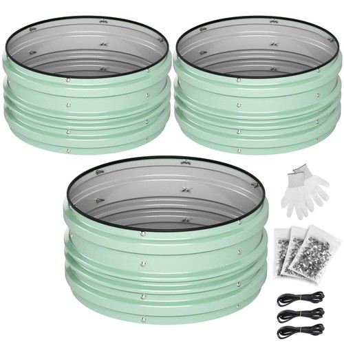 Workpro 3pcs galvanized raised - galvanized,