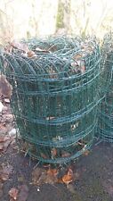 Wire Mesh Garden Border Fence Green PVC Coated Lawn Edge Netting 5m Long Roll