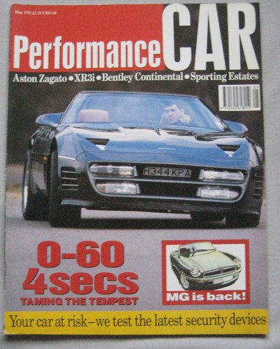 Performance car may - ,