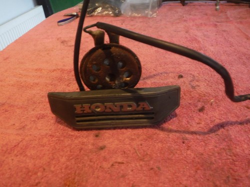 Honda h100s front badge horn - honda,