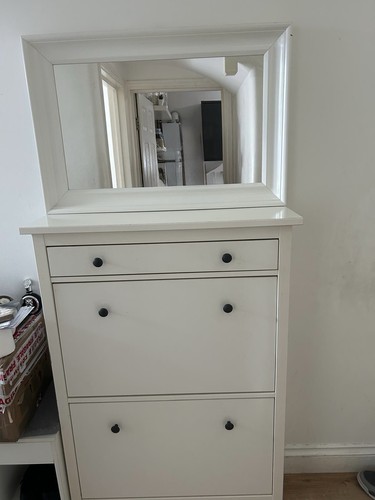 Shoe cabinet and - shoe,