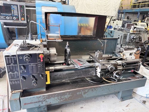 Harrison m350 gap bed lathe - harrison,