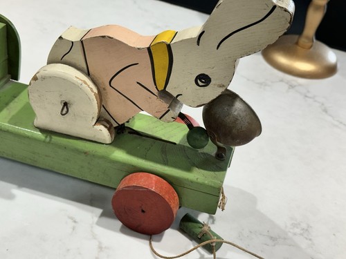 Antique vintage wooden toy - antique,