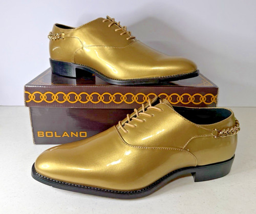 Bolano men gold oxford - men's,