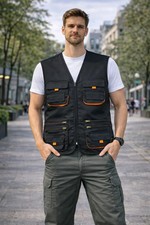 Waistcoat Mens Denim Jean