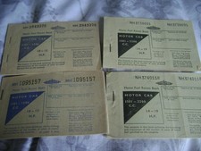 Motor Fuel Ration Book Motor