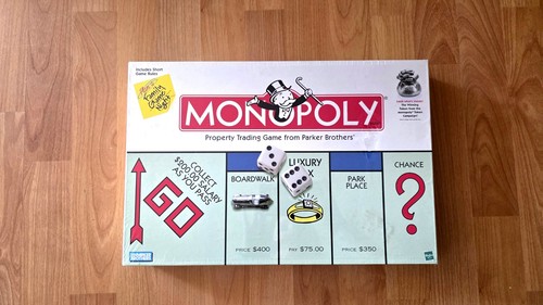 Vintage 1999 monopoly board - vintage,