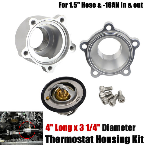 Aluminum inline thermostat - inline,