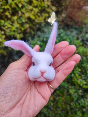 Handmade needle felted cute - needle,