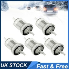 5x In Line Fuel Filter 4mm Fit