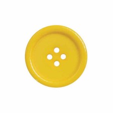 25mm Round Coat Buttons 4-Hole Flat Back Buttons Choice of size & Colours