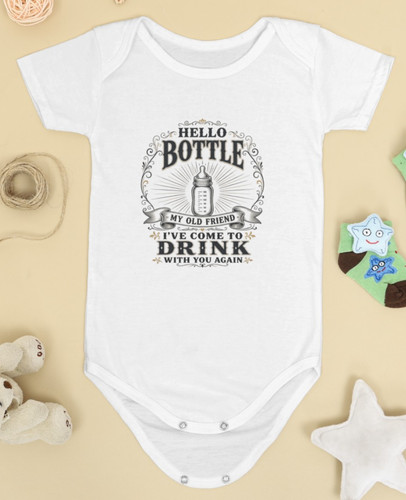 Funny baby grow - funny, hello
