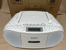 SONY CFD-S70 White Stereo CD