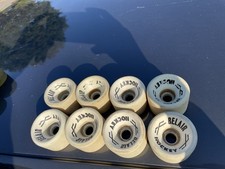 Belair Hockey Wheels White Set of 8