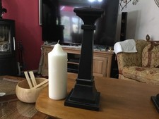 Candle Holder Primative Wooden