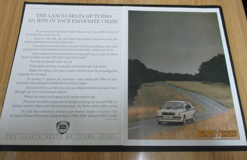 Lancia delta turbo - lancia, page