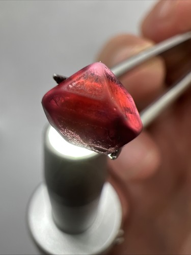 Beautiful red purple spinel - red,