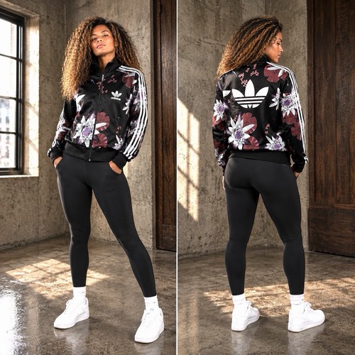 Adidas originals floral track - floral,