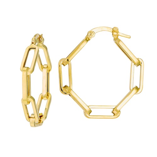 14k solid yellow - , italian