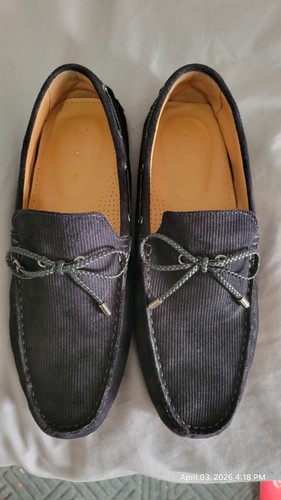 Zara man suede leather slip - suede,