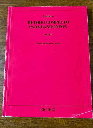 Ambros plete bandoneon - plete, method
