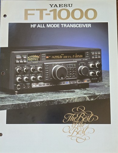Yaesu 1000 all mode - yaesu,