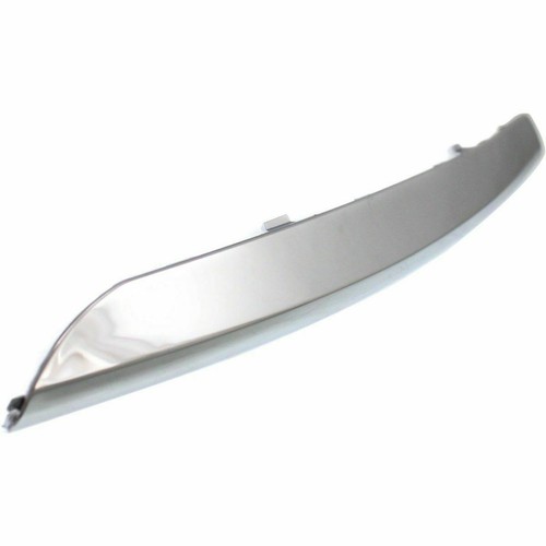 Front bumper moulding chrome - front,