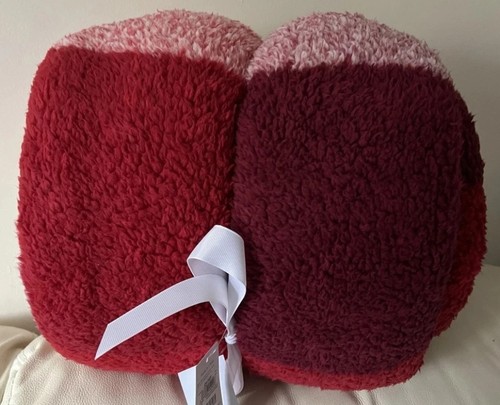 Red cosy check - red, fleece