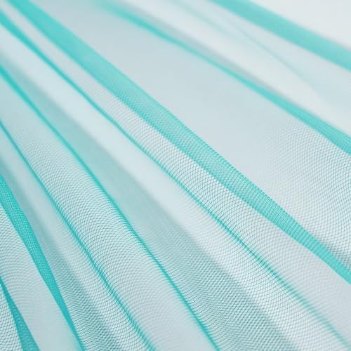 White voile curtains drop - white,