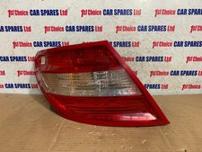 MERCEDES C-CLASS SALOON 4DR C220 MK3 W204 2007 PASSENGER REAR TAIL LIGHT LAMP