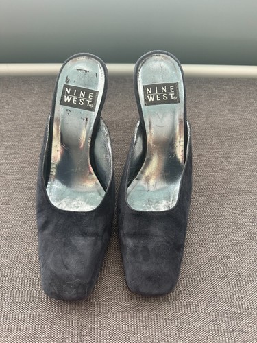 Nine west navy suede - nine,