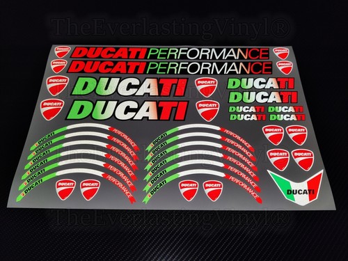 Reflective stickers ducati - reflective,