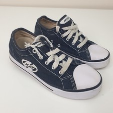 HEELYS Jazzy Skate Shoes Kids UK 3 Black Trainers Youth Boys EU 35 US 4