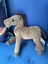 IKEA Okenlopare Brown Horse Foal Pony Soft Toy Plush Cuddly Teddy Stuffed Animal