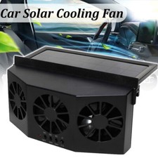 Solar Powered Car Cooling Fan