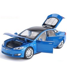 1:32 Tesla Model S White