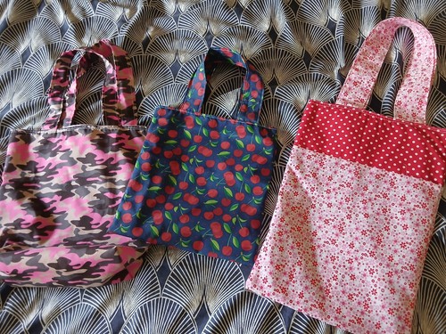 Handmade reversible tote - handmade,
