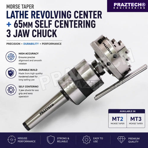 Morse taper lathe revolving - taper,