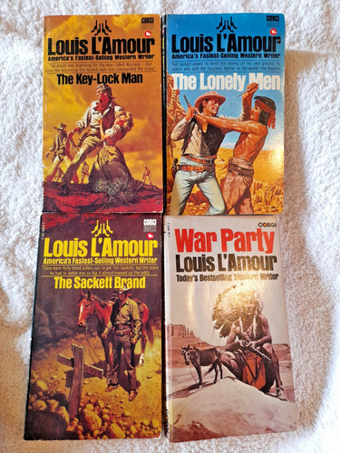 Western paperback bundle - 4x,