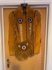 Women's Attraction Original Outerwear Native American Jacket And Bag (Size M)