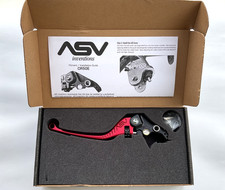 ASV Duc Hypermotard Multistrada Panigale Street FighterF3 Long Red Clutch Lever
