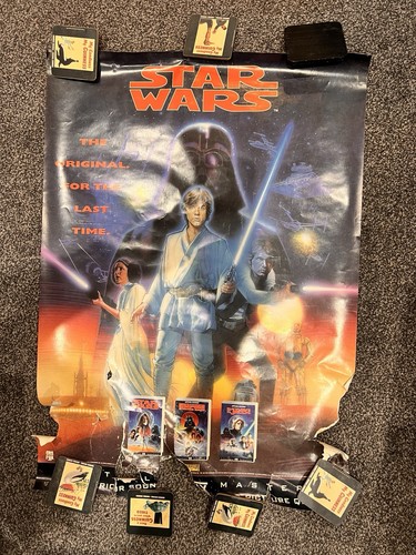 Star wars video store poster - video,