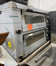 Double deck pizza oven