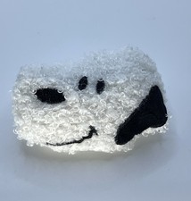 Cute Snoopy Embroidered Fleece