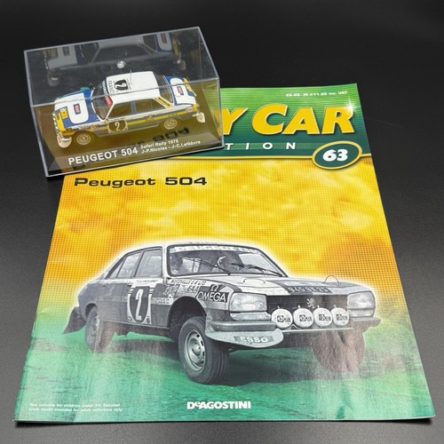 Deagostini rally car - deagostini,