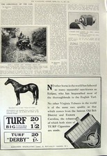 Original Old Vintage Print