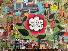 Laurence King The World Of The Tudors 1000 Piece Jigsaw Puzzle COMPLETE