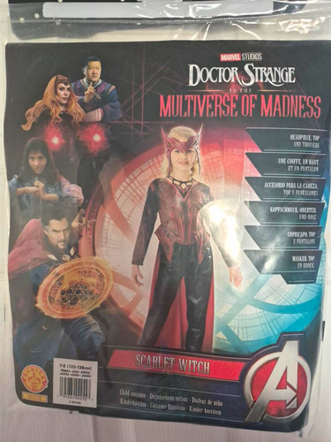 Scarlet witch costume kids 8 - scarlet, 7-8