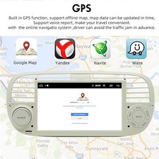 Fiat 500 Car Multimedia Control Panel Multimedia