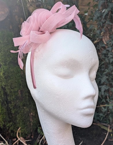 Dusky pink swirl - pink,